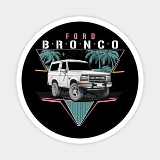 Classic Ford Bronco Magnet